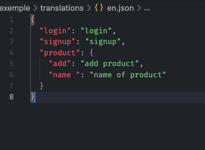 exemple translate json 